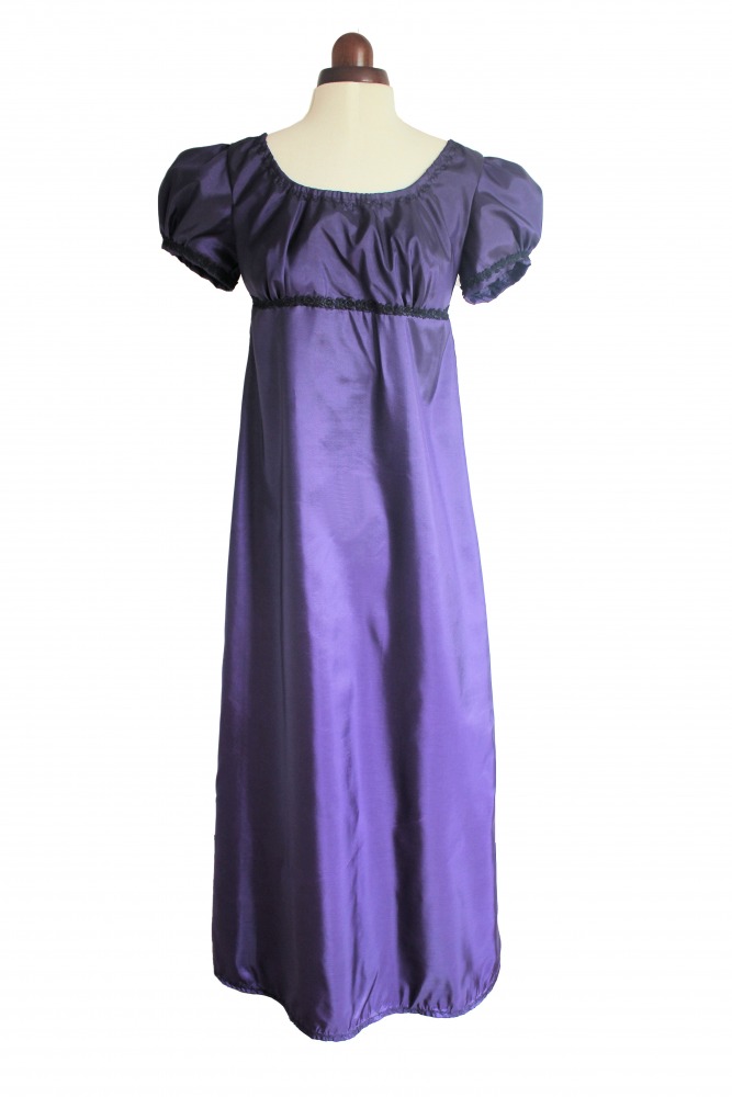 Ladies 19th Century Jane Austen Regency Evening Ball Gown Size 10 - 12 Image